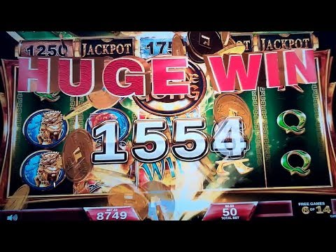 Fortune Gong Phoenix Slot Machine Bonus + Retriggers - 14 Free Games with Stacked Wilds - Nice Win