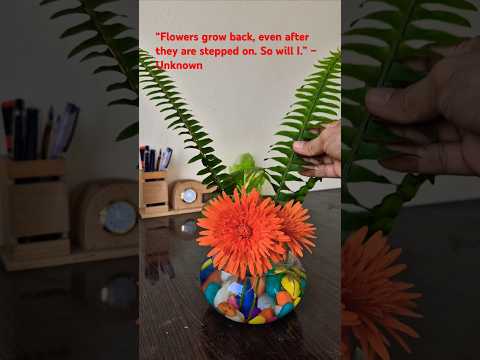 “Flowers grow back, even after they are stepped on. So will I.” – Unknown. #flower #flowerstories