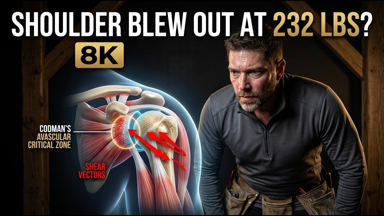 Watch: Day 16: Montelukast & Peptides Rebuilt My Blown Out Shoulder at 232 LBS