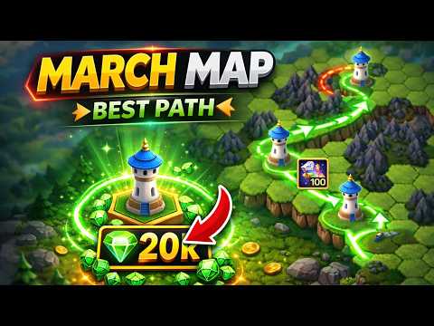 Hero Wars March Map: Don’t Waste Your Moves | Mysterious Island