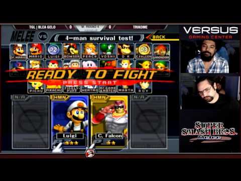 VS Weekly 3/27/16 - Winners R4 - TGL| Blea Gelo (Luigi) vs Trikrome (C. Falcon) - Melee