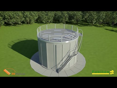 Fabiton BV - Eco Blue Filter (modulair zandfilterconcept voor waterzuivering)