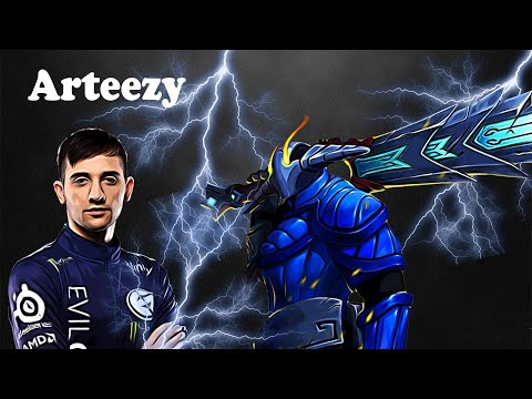 Arteezy - Sven Safelane | Dota 2 7.27d Gameplay