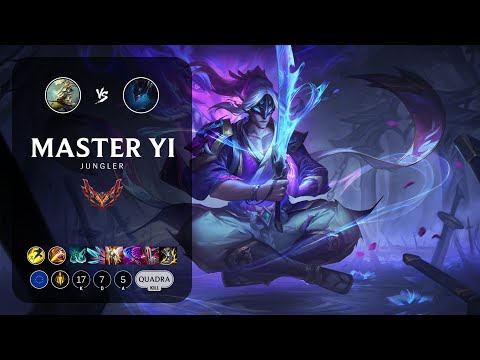 Master Yi Jungle vs Nocturne - EUW Grandmaster Patch 12.22