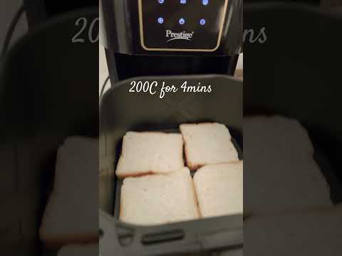 How to toast bread in air fryer                        #airfryer #airfryerrecipes #airfryerreview