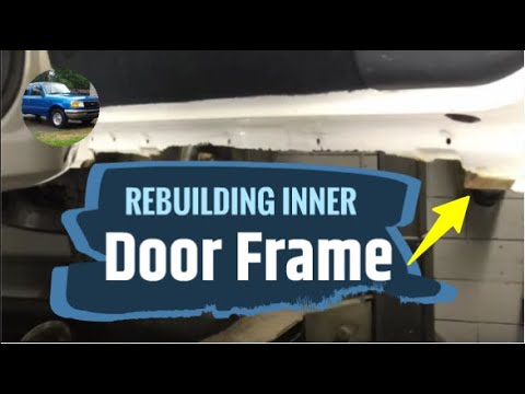 Rebuilding the Inner Door Frame or Panel - Car Door Bottom Rust Repair