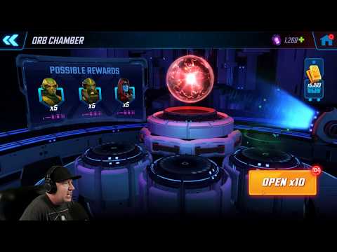 Looking For Sif - 100 Premium Orbs - 200 Basic Orbs - MARVEL Strike Force - MSF