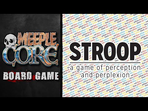 MeepleCore Podcast EP63 - Stroop