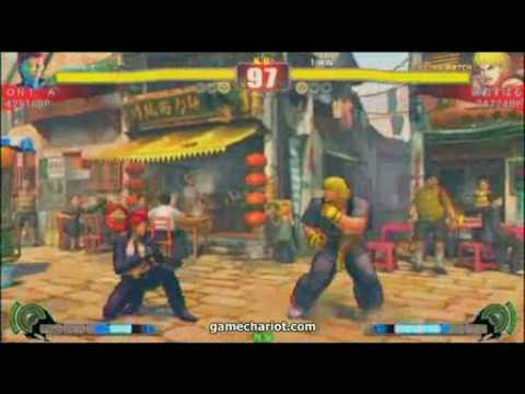 SF4 112408 - Oni.a(Viper) vs. Mikage Subaru(Ken)