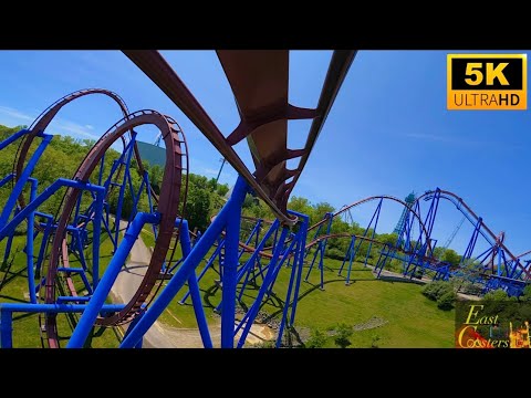 On-ride point of view of Banshee