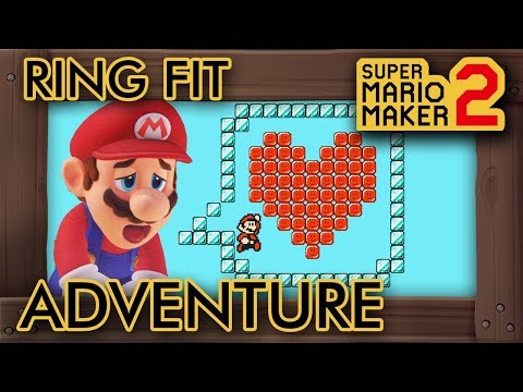 Super Mario Maker 2 - Mario's Ring Fit Adventure