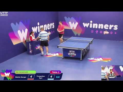 WINners CUP table 2  01.12 Maliuk Sergei - Torgachev Igor  21:00