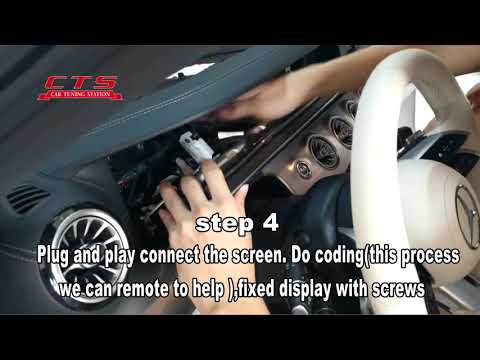 How to install LCD Instrument Cluster for Mercedes-Benz W213  E class