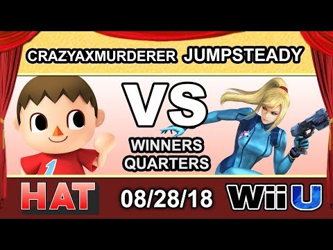 HAT 36 - CrazyAxMurderer (Villager) Vs. Jumpsteady (Zero Suit) Winners Quarters - Smash 4