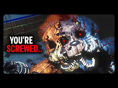 the animatronics went full TRYHARD Mode..