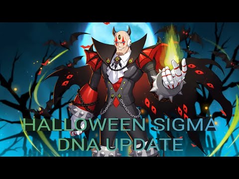 【ROCKMAN X DIVE】_ HALLOWEEN SIGMA 5* DNA UPDATE#ロックマンxdive#Rockmanxdive#Megamanxdive