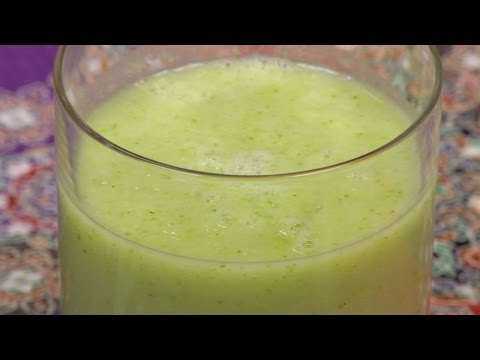 , title : 'Green Smoothie Recipe (Grapefruit Health Shake with Cabbage and Broccoli) | Cooking with Dog'