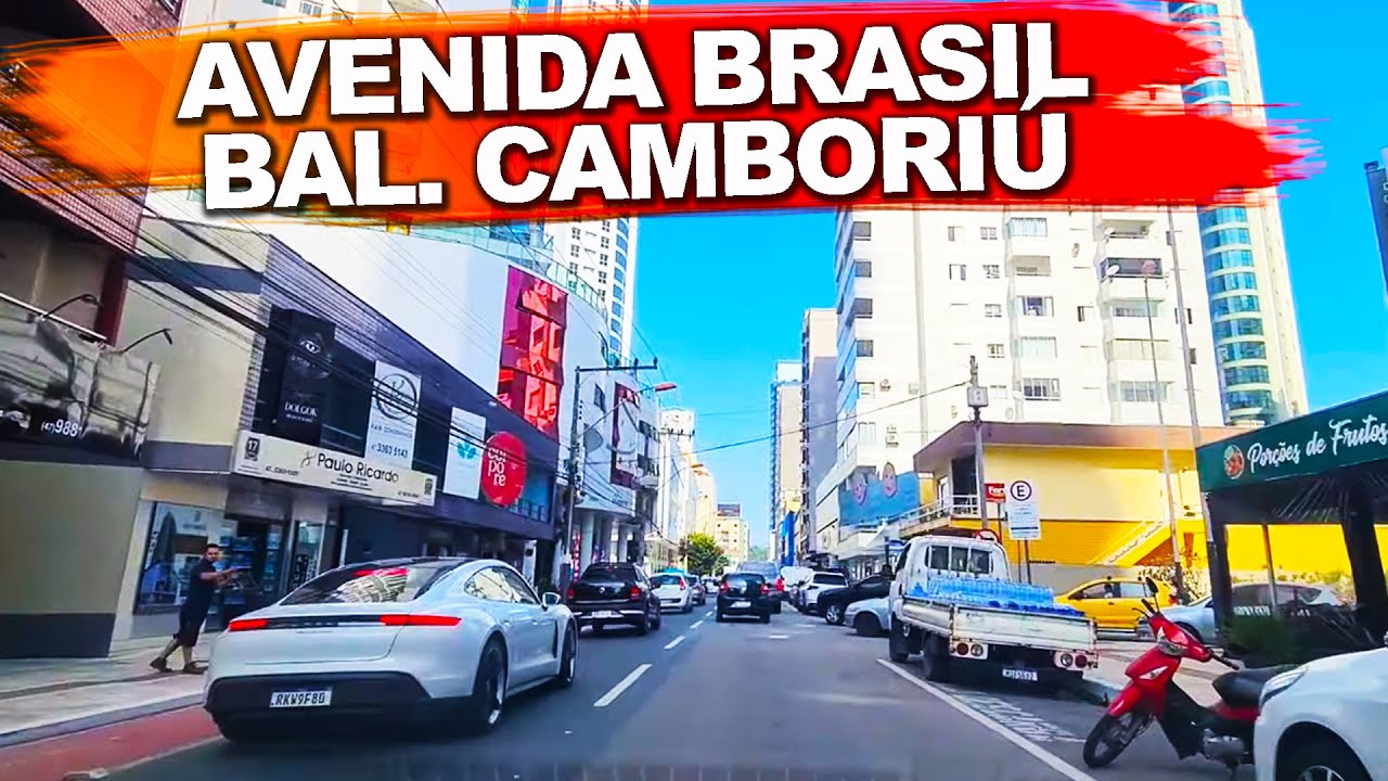 AVENIDA BRASIL DE BALNEÁRIO CAMBORIÚ DE PONTA A PONTA - WEBSÉRIE PELAS RUAS DE BC