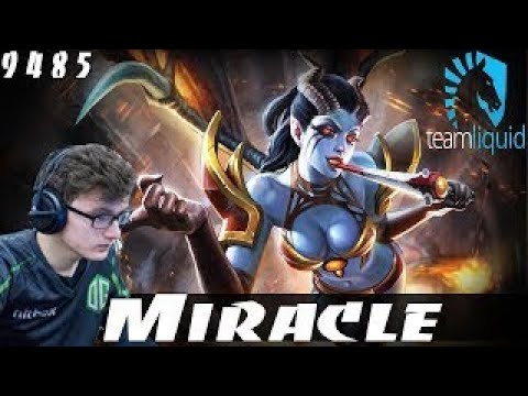 Liquid.Miracle- Queen of Pain | 9485 MMR Dota 2