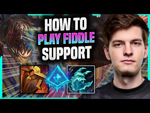 LEARN HOW TO PLAY FIDDLESTICKS SUPPORT LIKE A PRO! - XL Mikyx Plays Fiddlesticks Support vs Nami! |