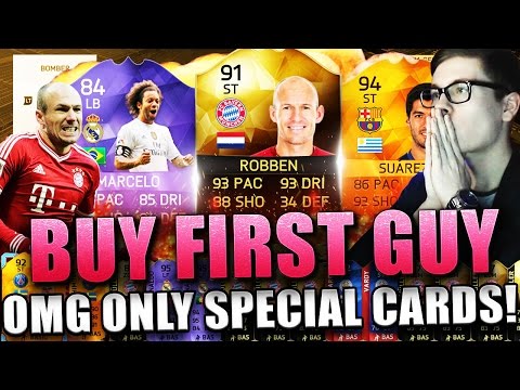 FIFA 16: BUY FIRST GUY DEUTSCH - FIFA 16 ULTIMATE TEAM - BUY FIRST ONLY SPECIAL CARDS! FT ROBBEN IF!