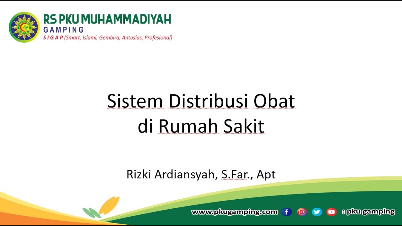 Sistem Distribusi Obat di Rumah Sakit