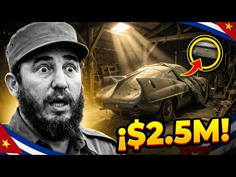 Fidel Castro Ocultó estos 3 Alfa Romeos en La Habana Durante 50 Años... Hoy Valen $2.5 Millones