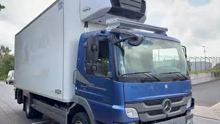 شاحنة التبريد Mercedes-Benz Atego 1224 /Carrier Supra 750/Rohrbahnen/Euro5 | صورة 4 - Autoline