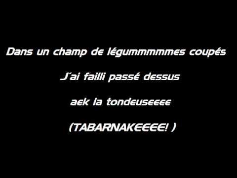 BAND CHARRON - La belle Monique - Lyrics version