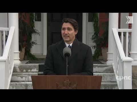 Justin Trudeau promises to resign as prime minister and Liberal leader after leadership race