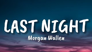 Cover art for Last night