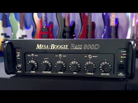 Mesa Boogie Bass-800D 800-Watt Bass Amp Head 2025 - Present - Black image 8