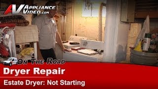 Estate Dryer Repair - Not Starting - Fuse
