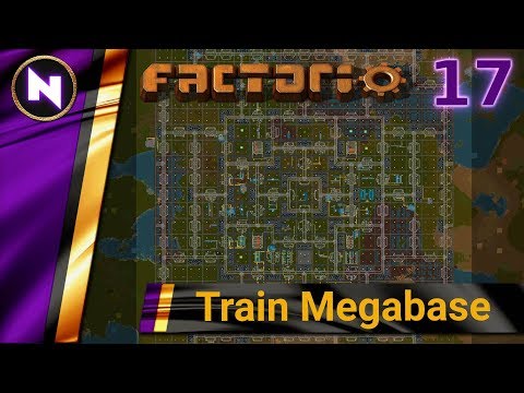Factorio 0.18 Train Megabase #17 MODULES, BEACONS AND REDS