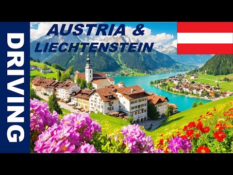 Driving - Austria - Liechtenstein - Switzerland - POV - Road Trip - Chill - 4K