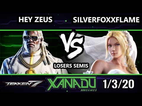 F@X 335 Tekken 7 - HEY ZEUS (Leroy) Vs. Silverfoxxflame (Nina) T7 Losers Semis