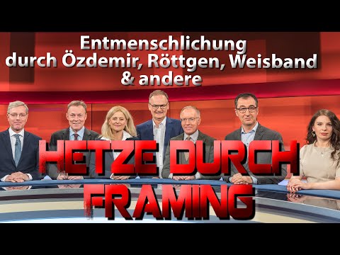 Warum Weisband, Özdemir und co.  bei "Hart aber Fair" die AfD erniedrigt und entmenschlicht haben