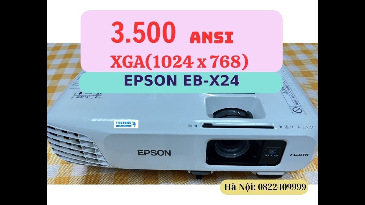 Máy chiếu cũ EPSON EB-X24 giá rẻ ( 400396 )