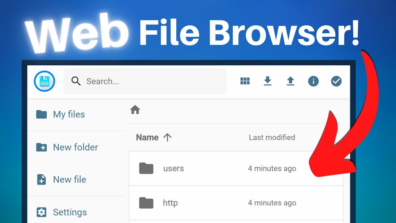 How to Access Server Files in a Web Browser (with filebrowser)