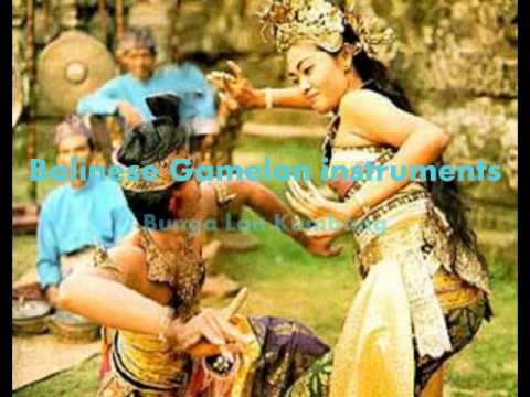 Balinese Gamelan Instruments - Bunga Lan Kumbang