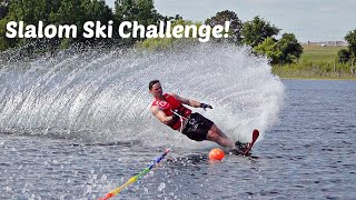 Learning to Slalom Ski | Running the full course