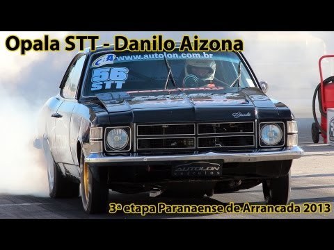 Opala 6cil Aspirado STT - Danilo Aizona - 3ª etapa Paranaense de Arrancada 2013