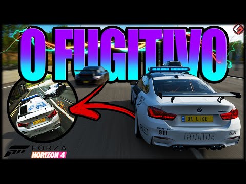 TENTOU dar FUGA na POLICIA e DEU RUIM - FORZA HORIZON 4