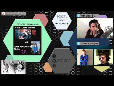 SC2CTL Showmatch - Intense (T) vs Bioice (Z) - Postmatch Interview