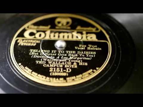 "Telling It To The Daisies" - Ted Wallace and his Campus Boys (California Ramblers) v/Smith Ballew