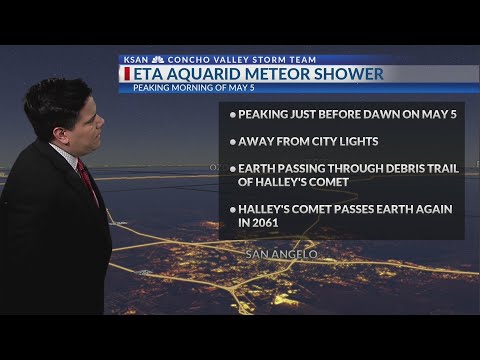 KSAN Storm Team 10pm Forecast Update - Monday May 4, 2020