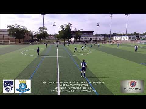 DIMANCHE 19 SEPTEMBRE COUPE DU COMITE SENIORS FC FRANCONVILLE - FC SOISY AM 6A2 LES BUTS