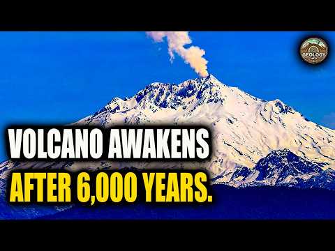 The volcano AWAKENS after 6,000 years, having just produced 400 earthquakes in 48 hours.
