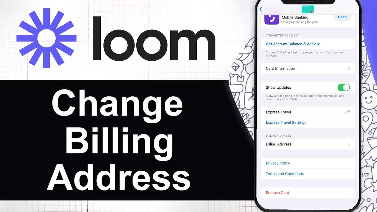 How To Change Billing Address on Loom (Step By Step)