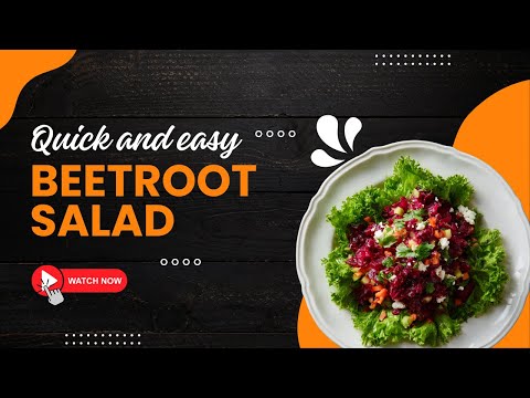 Beetroot salad Cookidoo recipe with Bec